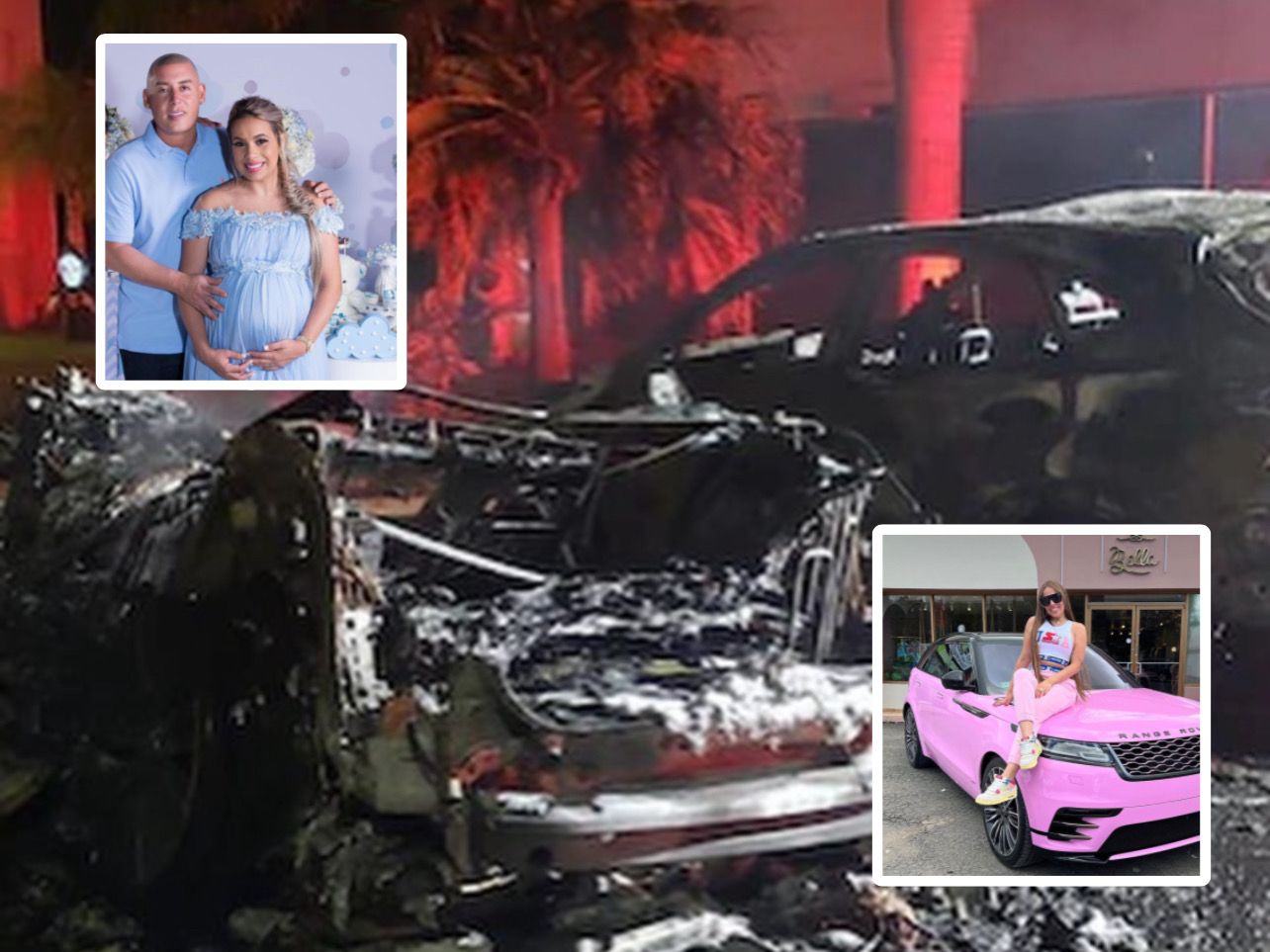 Incinerados quedaron dos autos de Jennifer Fungenzi, ex esposa de  Cosculluela. - Tu Barco Latino