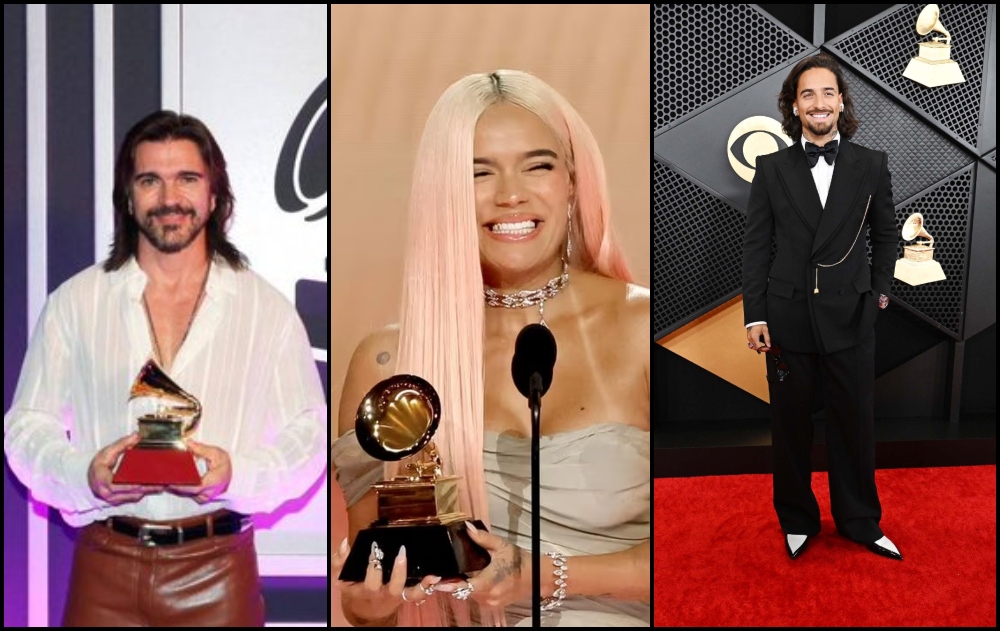 Colombia brilló en los Premios Grammy 2024: Juanes y Karol G se consagran en la noche musical de Los Ángeles