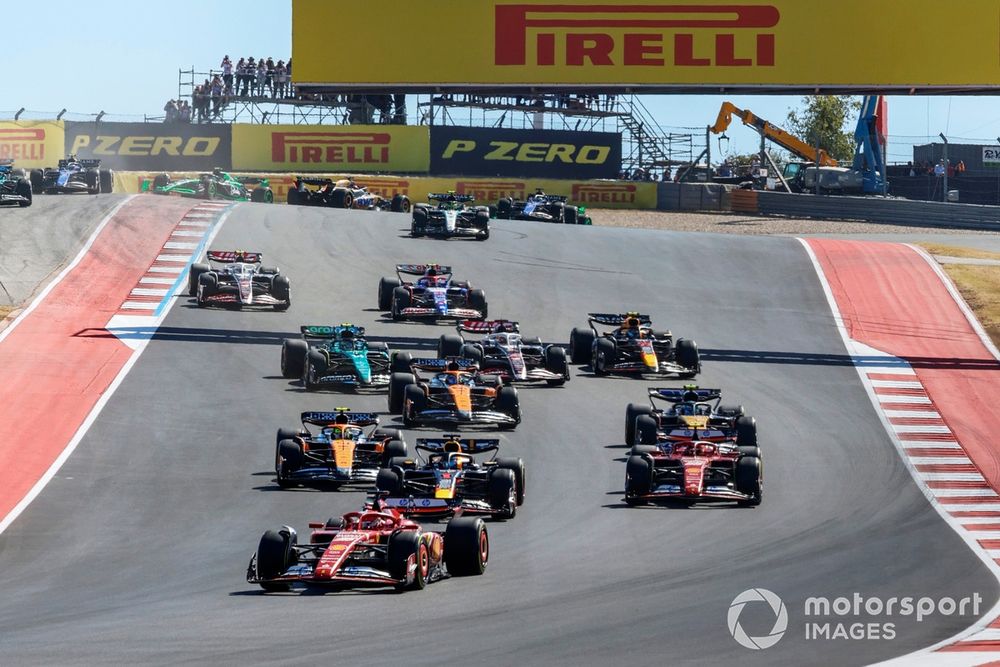 Norris penalizado en el GP de Estados Unidos en la F1