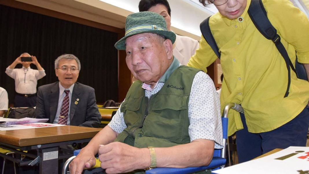 Iwao Hakamata. Foto tomada de: Stringer/AFP/JIJI Press/Getty Images